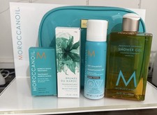 Moroccanoil Must-Haves Set Deluxe Travel Mini Set Dark Tones. Body Wash. Mist,