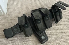 CHEAP! Bianchi Intl. Ammunition & Utility Belt Glock Holster Plus Accessories