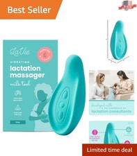 Patented Lactation Massager for Nursing Moms: Boost Milk Flow Ease Discomfort