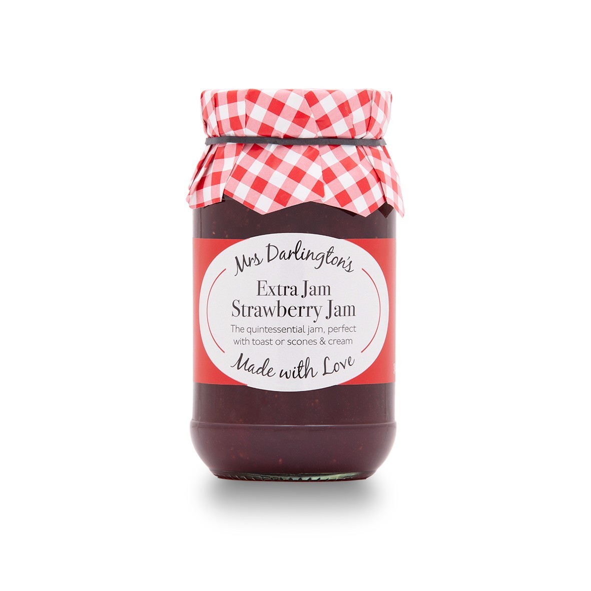 Mrs Darlington's Strawberry Extra Jam 340g - Pack of 3 Jars