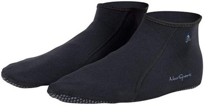 NeoSport 2mm Neoprene Snorkel Low-top Socks, Black Size 7