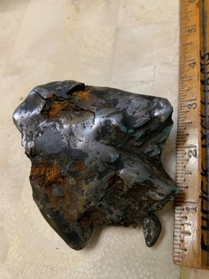 BEAUTIFUL 390.GM. CAMPO DEL CIELO METEORITE From old collection nice piece...