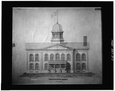 Nevada State Capitol,Plaza at Carson Street,Carson City,Carson City,NV,HABS,17