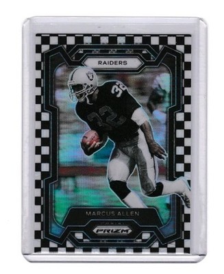 2023 Panini Prizm Black White Checkerboard Prizm Marcus Allen 179