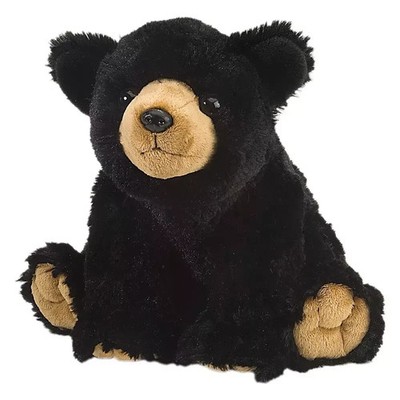 Schöner Kuschelplüsch Schwarzbär Stofftier Plüschteddy, 12 cm, Wild Republic