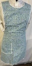 Vintage 50s / 60s Full Apron Or Smock Floral Kitchen Crafts Country Farm Cottage