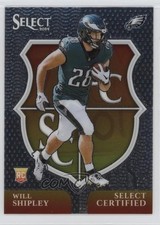 2024 Panini Select Select Certified Rookies Will Shipley #20 0u8t