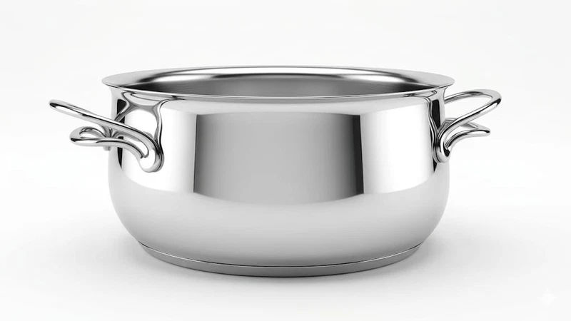 Casseruola Fonda a 2 Manici Diametro 24 cm LAGOSTINA in Acciaio Inox Pentola