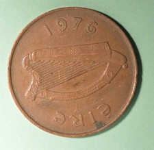 1976 Ireland 2 Pence - Inv# Z-439