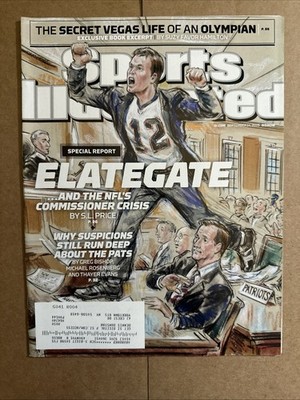 Sports Illustrated Magazine September 14, 2015 Tom Brady Elategate