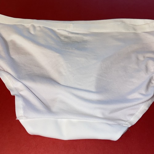 WARNER’S WHITE CLOUD NINE BIKINI PANTIES / LARGE / SIZE 7 - Picture 3 of 3
