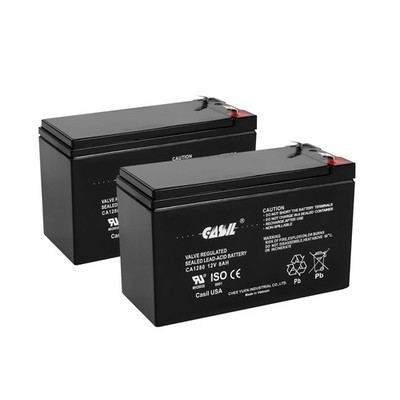 2 (Pack) 12v 8ahfor Bruno Electra-Ride Stairlifts Battery