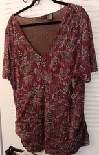 Attention Woman's Size 2X Blouse