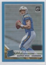2019 Panini Donruss Optic Rated Rookie Aqua Prizm 220/299 Easton Stick #189 5i2