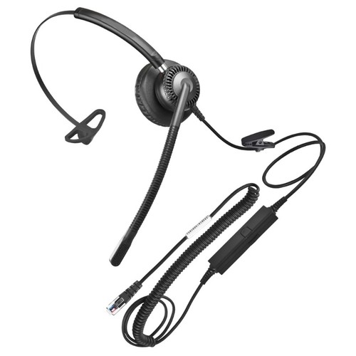 CF71 Phone Headset with Mic Noise Canceling Quiet Switches Telephone Headset - Zdjęcie 9 z 11