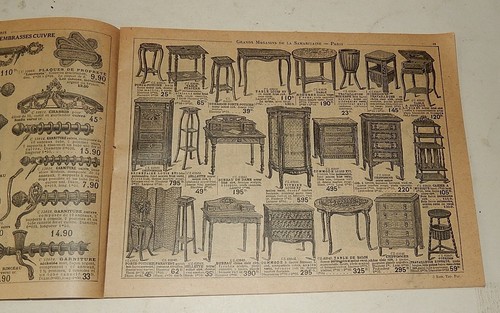 Catalogue A LA SAMARITAINE de 1927 de 44 2024 PAGES : TAPIS - AMEUBLEMENT - BRONZE