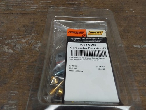 Moose Racing Carburetor Rebuild Kit 1003-0593 Kawasaki KLF250 2007-2011 - Picture 4 of 9