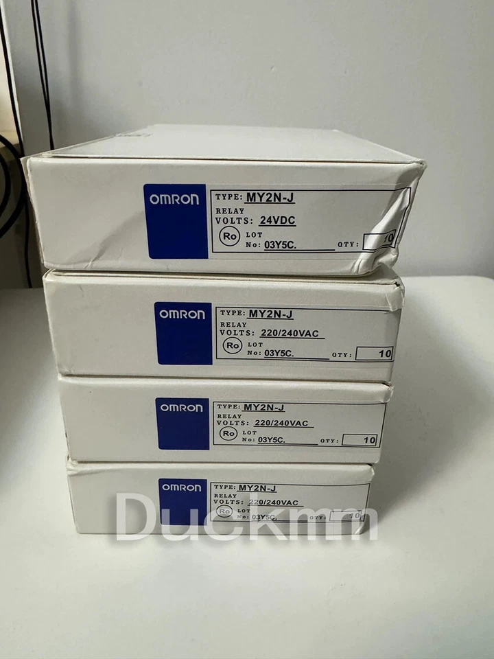 1pc New Omron MY2N-J Relay 110/120VAC Fast Ship - Image 2 of 3