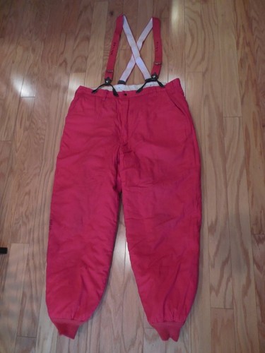 Mens VINTAGE Red Insulated HUNTING 