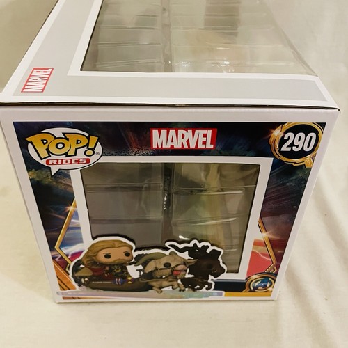 Funko Pop Rides Marvel Thor Goat Boat #290 con chorro de dientes Thor y molinillo de dientes - Imagen 4 de 6