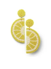 Tabitha Brown x Target Lemon Bead Drop Yellow Earrings SOLD OUT