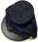 CIVIL WAR US UNION SENIOR GENERAL OFFICER WOOL KEPI FORAGE BUMMER CAP-2XLARGE