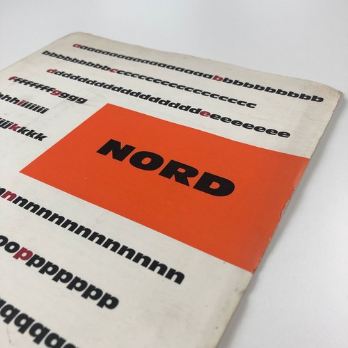 Type specimen brochure – Fonderie Olive 'NORD' typeface | Design Roger Excoffon - Picture 3 of 10