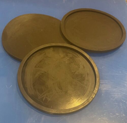 3 Rubber Replacement Barrel Seals for Harbor Freight Drum Rock Tumbler 654-3