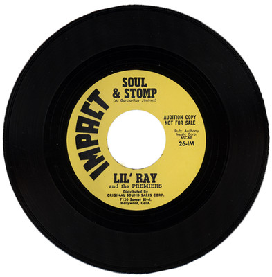 LIL' RAY & The PREMIERS ''SOUL & STOMP c/w SHAKE! SHOUT! & SOUL!'' 1963 R&B 