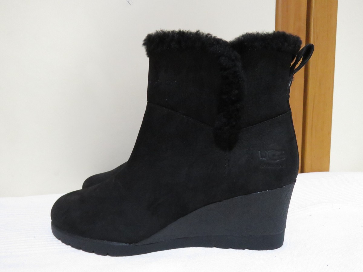 Ladies Boots Ugg Women's Devorah Waterproof Wedge Booties UGG