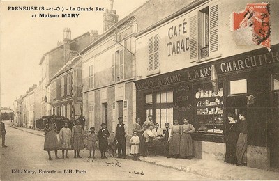 AK BAR RAUCHENDER TABAK LA GRANDE RUE ET MAISON MARY