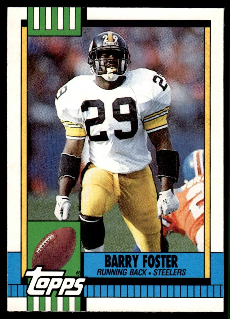 Barry Foster trading card