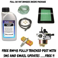 SERVICE KIT FITS HONDA GX100 ENGINED GENERATOR LAWNMOWER FILTER CARB OIL PLUG