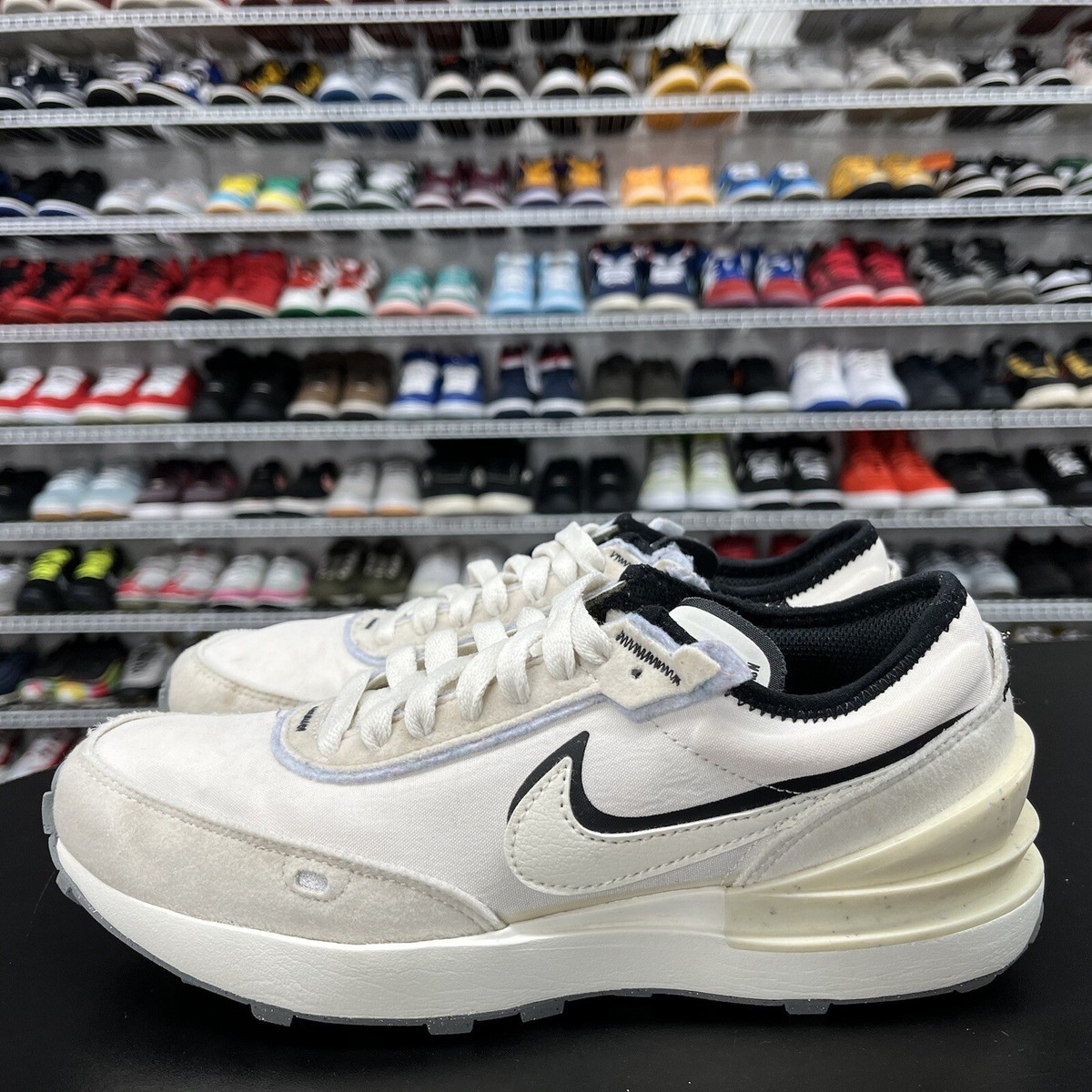 Nike Waffle One AI SE Phantom Black GS DQ0470-001 Youth Size