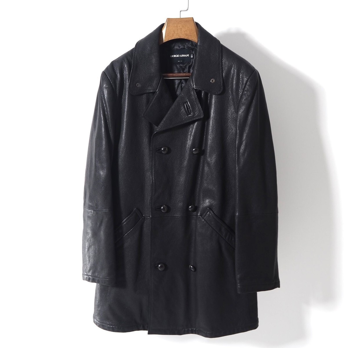 35 GIORGIO ARMANI ITALY 本革 ジャンパー 35 GIORGIO ARMANI ITALY 本革 ジャンパー