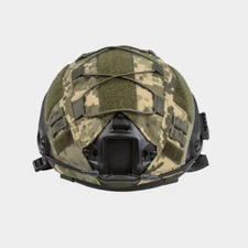 TOPTACPRO Tactical Helmet Cover for FAST Ukrainian army cover MM14 Pixel