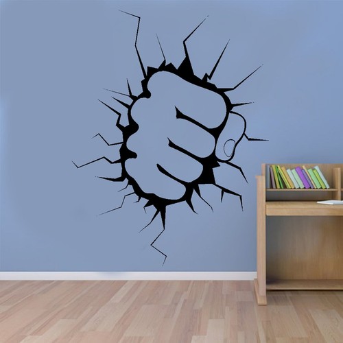 Fist (Hulk) Large ~ Wall, Door or Window Decal - 第 2/3 張圖片