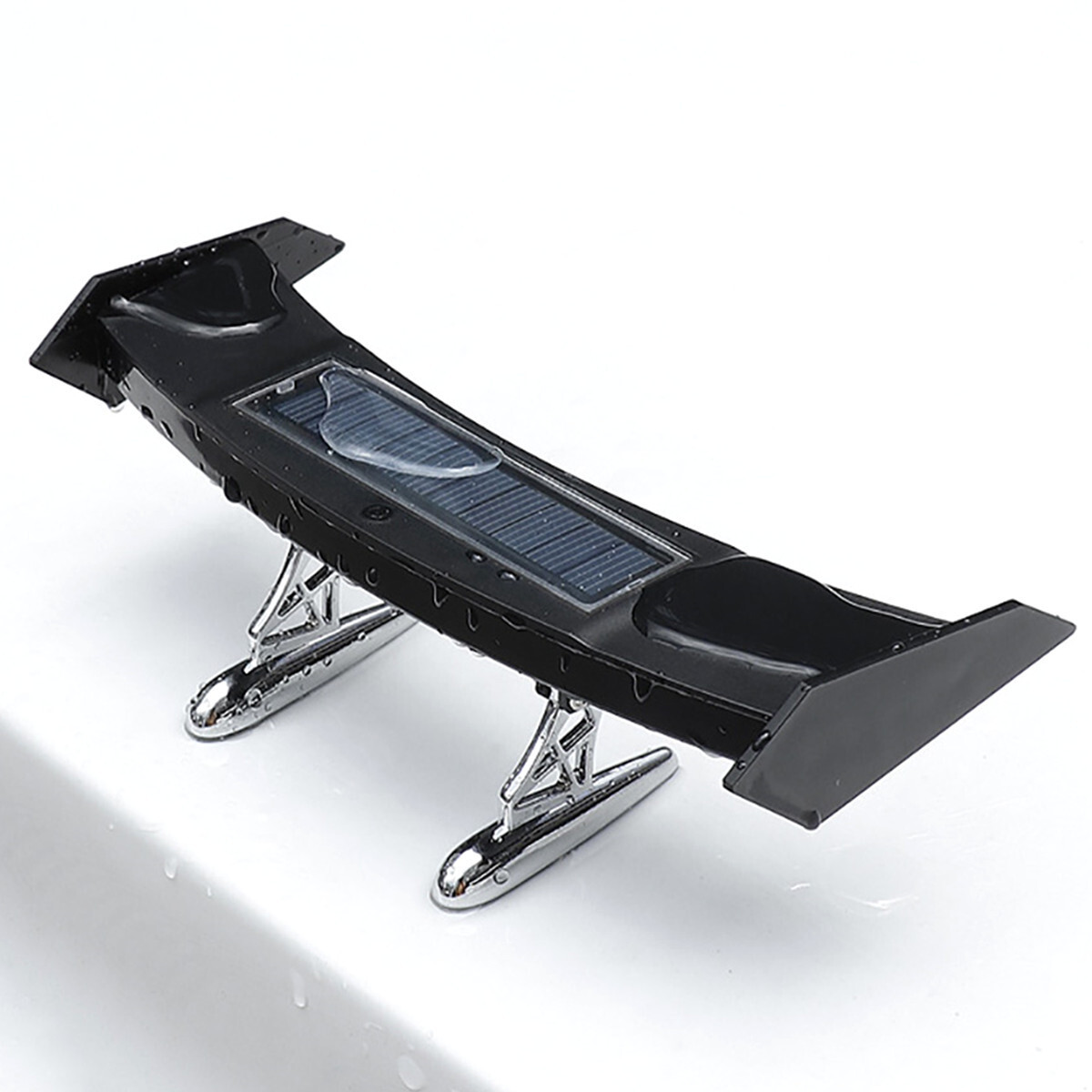 Mini Solar LED Tail Light Strobe Warning Lamp for Car Rear Spoiler Wing