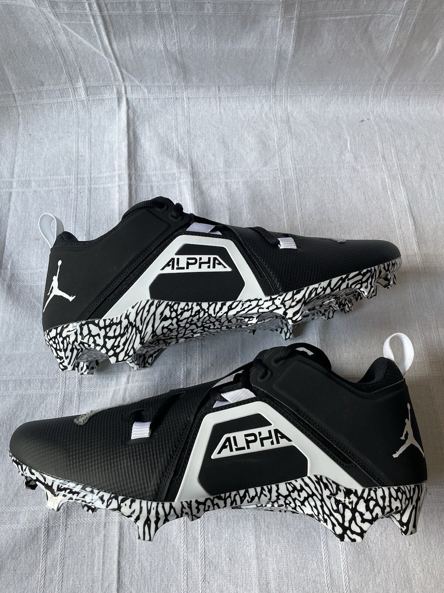 Nike Air Jordan Alpha Menace 3 Pro LWS Black White Football  display picture 1