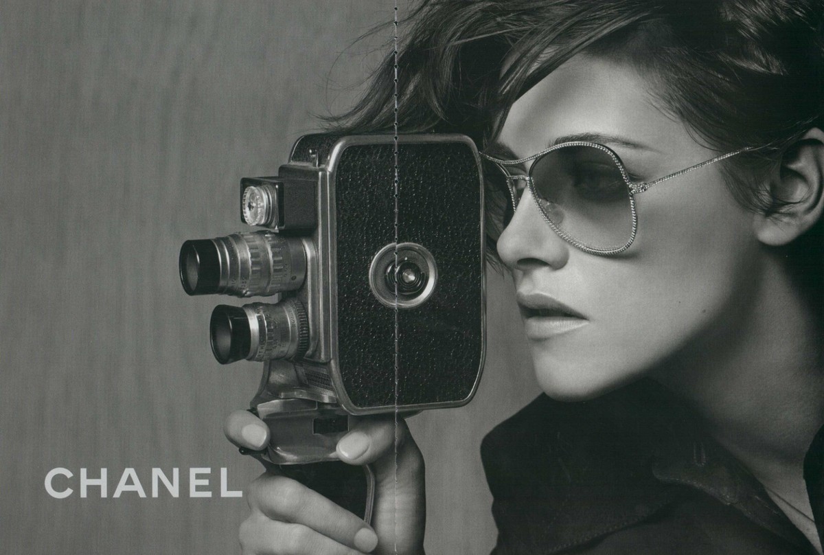 Chanel Eyewear Magazine Print Ad Advert Kristen Stewart Karl - Main Image