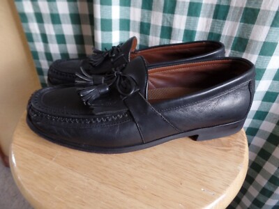 JOHNSTON & MURPHY sz10.5 Aragon 2 Kiltie Tassel moccasin loafer EXCELLENT Johnston & Murphy Mens 10.5 Aragon II Kiltie Tassel Loafer  main image 3