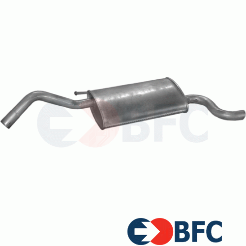 Silenciador trasero de escape Ford Fiesta Courier 1.3 60 hp 1995-2003 - Imagen 1 de 1