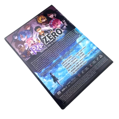 輸入盤　DVD　Re:ZERO コレクターズエディション　２点セット Anime DVD Re: ZERO Starting Life In Another World Season 1&2 + 2