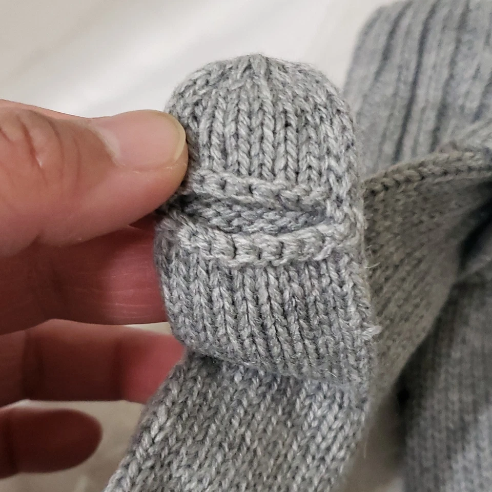 Guantes convertibles grises Calvin Klein sin dedos pantalla táctil para mensajes de texto nuevos con etiquetas Foto 4 de 4