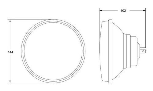 Hella Headlight Assembly - Picture 4 of 8