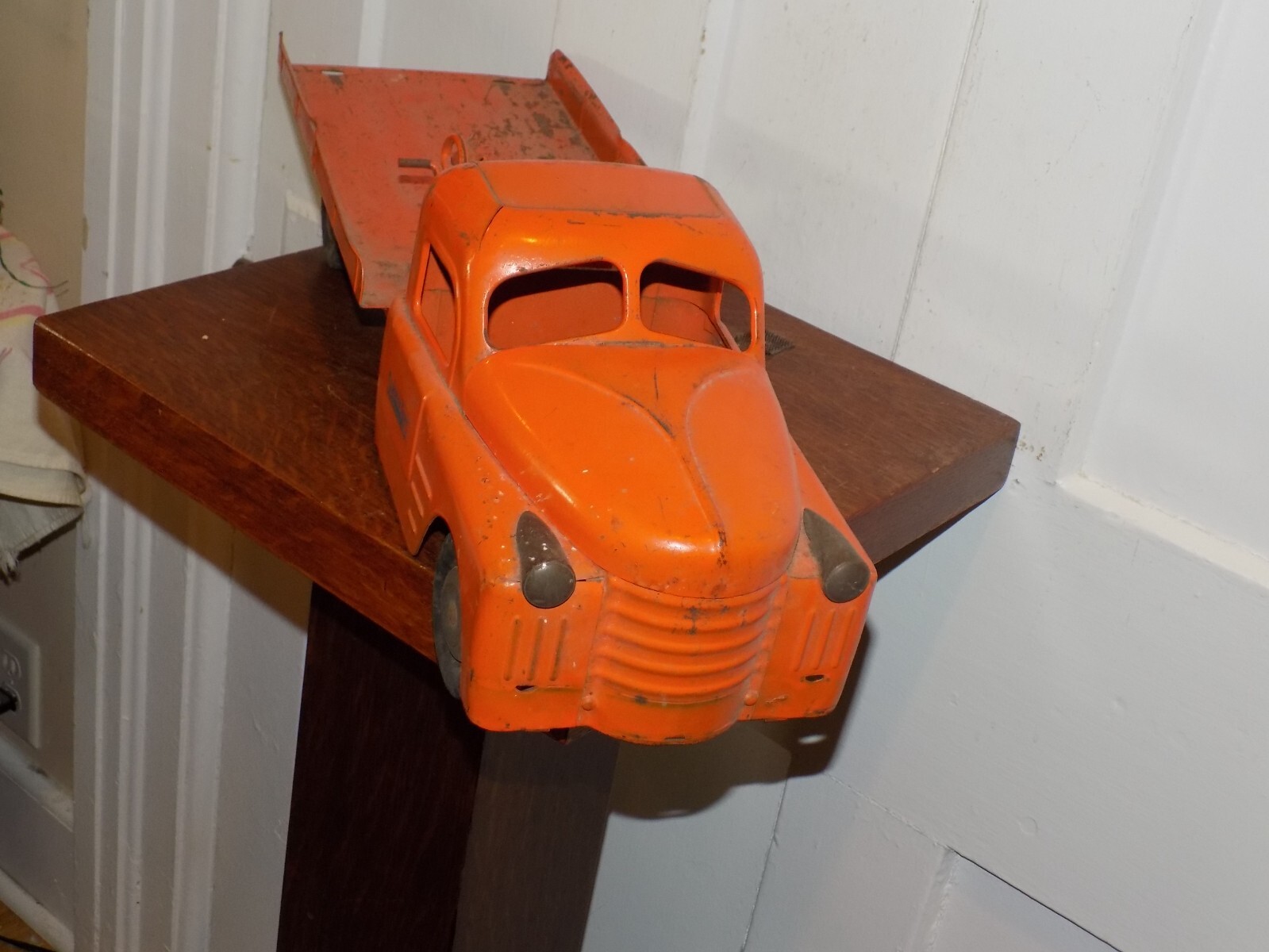 Vintage Structo Toys Pressed Steel Tow Truck eBay