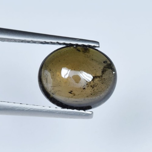 3.38 ct CABOCHON BEST GRADE / MOZAMBIQUE NATURAL TOURMALINE - Oval Video !!!