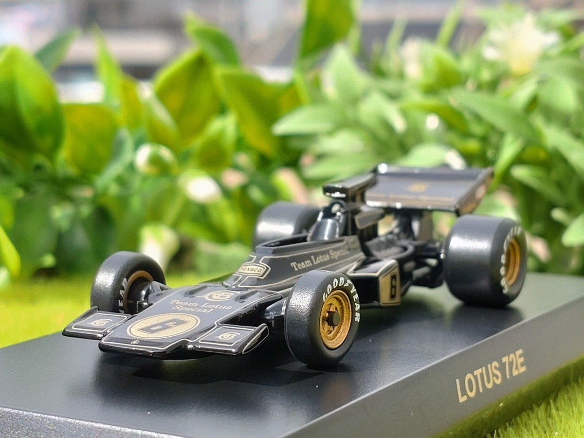 1/64 Kyosho F1 1973 LOTUS 72E #1 E.FITTIPALDI diecast car model | UK