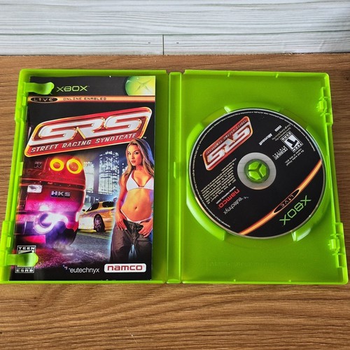 SRS: Street Racing Syndicate Namco Microsoft Xbox 2004 + Manual M13 - Imagen 3 de 8