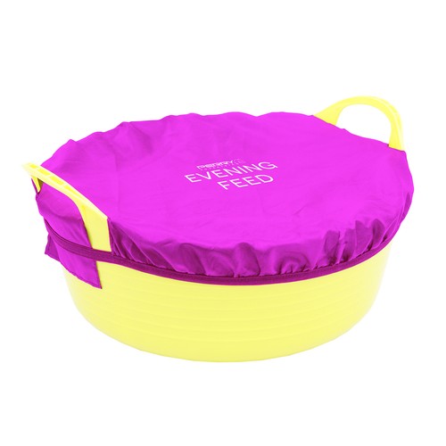 Feed Bucket Cover Horses & Ponies Fits 12L eco Skip and Shallow Flexi-Fill - Picture 8 of 23